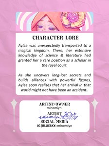 Aylaa card back