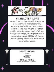 Usagi card back