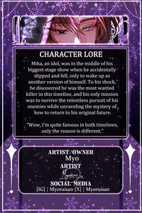Mika card back