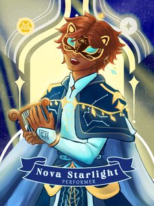Nova Xanthous/Starlight card back
