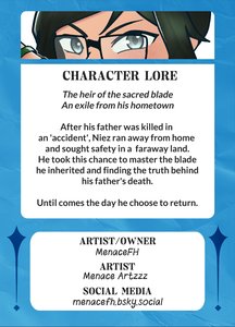 Niez card back