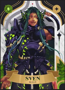 RUKATA ✦ CF2024 Trading Entries: Antares & Sven card back