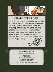 Bordie Boredson (Haruko Mizuko) card back