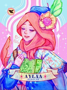 Aylaa card front