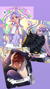 Tonic, Atsuo, Rostam card front