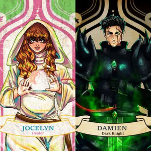 Damien and Jocelyn card front