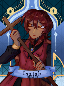 Isaiah card front