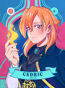 Cedric & Berry card front