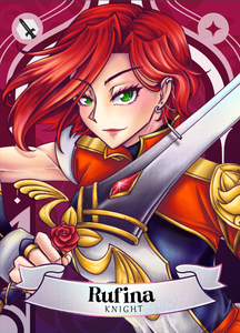Rufina card front