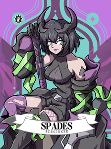 SPADES card front