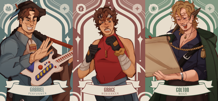 Gabriel | Grace | Colton card front