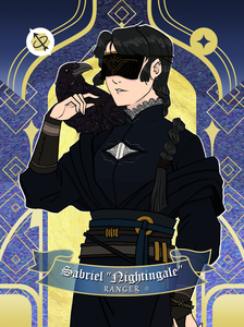 Sabriel "Nightingale" card front
