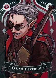 Elijah & Europa card front