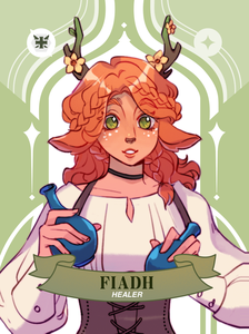 Fiadh card front
