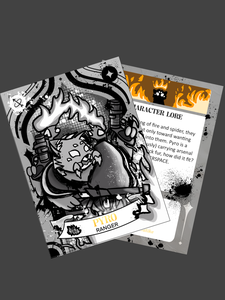 Pyro, Myth card front