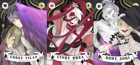 Corey, Cindy, Kody & Kagamine card front
