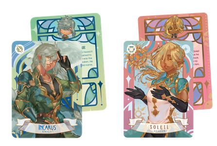 Incarus and Soleil card front